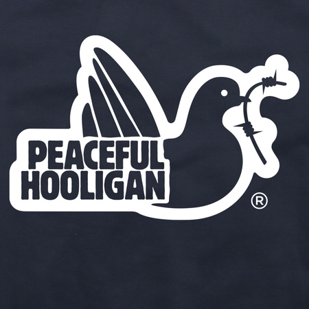 Peaceful Hooligan Outline Hoodie Navy