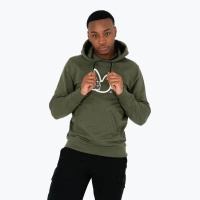 Peaceful Hooligan Outline Hoodie Olive