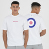 Peaceful Hooligan Target T-Shirt White Biały