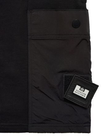 Weekend Offender Chiyoda Parachute Pocket Short Black Krótkie Spodenki Szorty