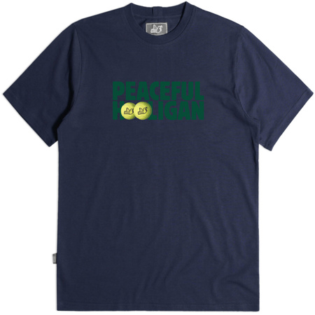 Peaceful Hooligan Tennis T-Shirt Navy