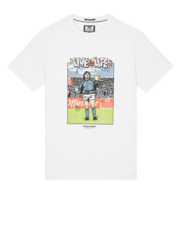 Weekend Offender Opus Graphic Tee White