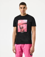 Weekend Offender Bagliore Graphic Tee Flare Black