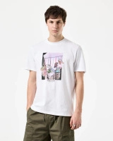 Weekend Offender Turf Wars Graphic Tee White