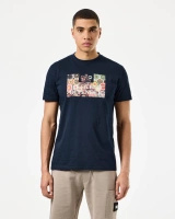 Weekend Offender Caps Graphic Tee Navy