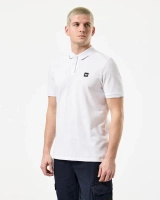 Weekend Offender Rivas Placement Tipping Polo White/Smokey Koszulka Polo