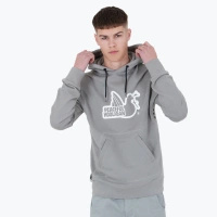 Peaceful Hooligan Outline Hoodie Chiseled Stone