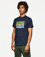Weekend Offender GSE Graphic Tee Football Factory Navy Granatowy