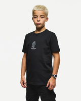 Weekend Offender Kids Reggie Graphic Tee Black Czarny