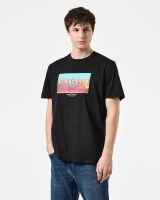 Weekend Offender Crosslands Graphic Tee Trainspotting Black