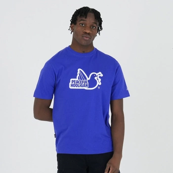 Peaceful Hooligan Outline T-Shirt Blueberry Jagodowy