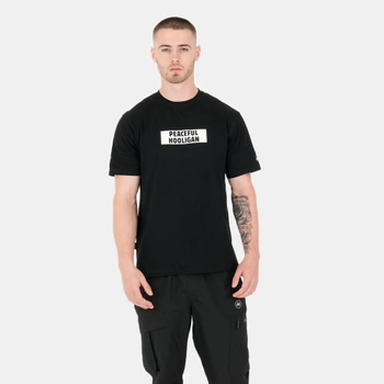 Peaceful Hooligan Box Logo T-Shirt Black