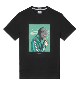 Weekend Offender Fumo Graphic T-shirt Black