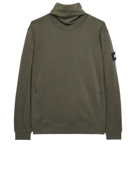 Weekend Offender Massa Balaclava Sweatshirt Castle Green