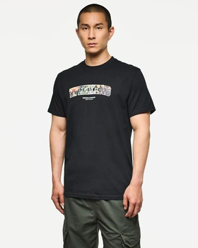 Weekend Offender Saturday Graphic Tee Weekend Black Czarny