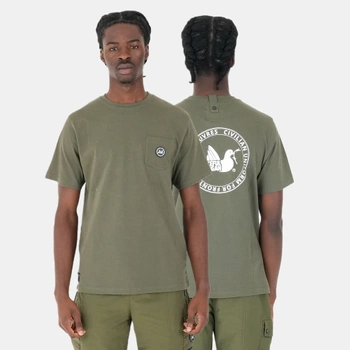 Peaceful Hooligan C.U.P T-Shirt Dark Olive
